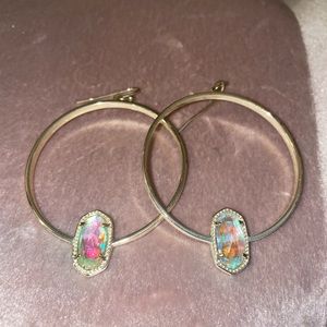 Kendra Scott Color Bar Hoops